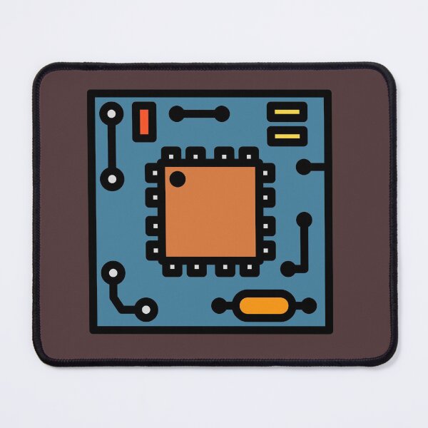 Item preview, Integrated electronic circuit IC art designed and sold by EngineersArt.