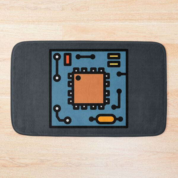 Item preview, Integrated electronic circuit IC art designed and sold by EngineersArt.