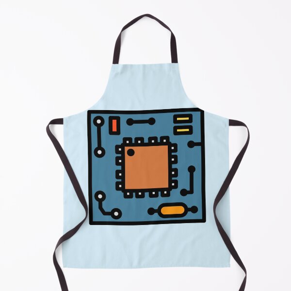 Item preview, Integrated electronic circuit IC art designed and sold by EngineersArt.