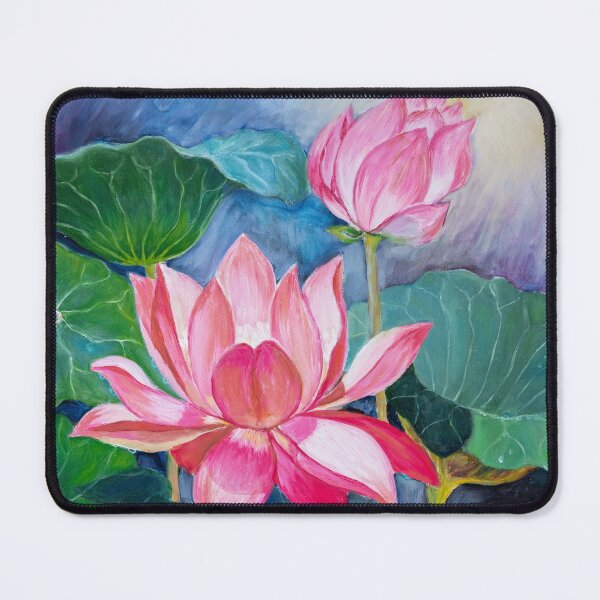 Item preview, Healing Lotuses designed and sold by Aerin Rariy.