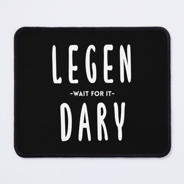 Item preview, Leyenda... ¡espera! ¡Dary! Cita de Barney Stinson (negra) designed and sold by quoteedesigns.