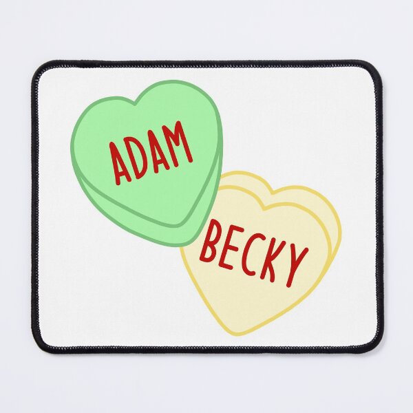 Item preview, Adam & Becky Candy Hearts designed and sold by jesimink.