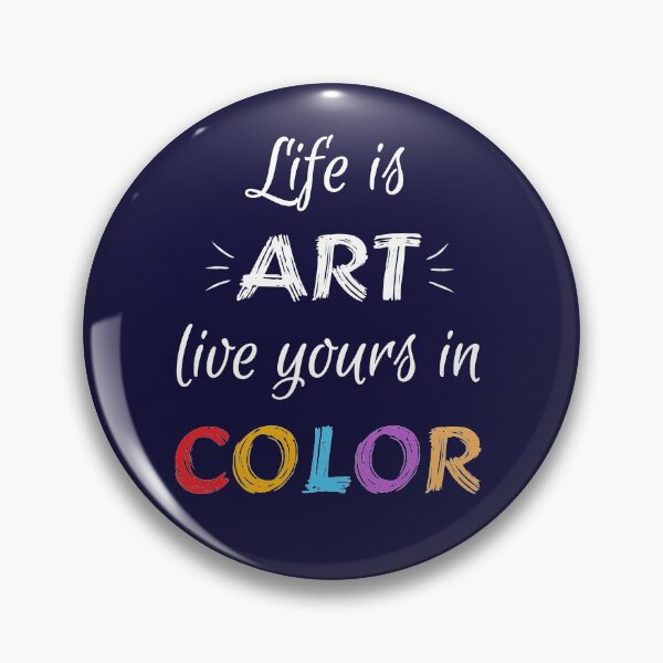 Artikelvorschau, Leben ist Kunst Live Yours in Farbe entworfen und verkauft von jaygo.
