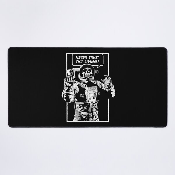 Item preview, Never Trust The Living Dead Goth Skull Astronaut designed and sold by GrandeDuc.