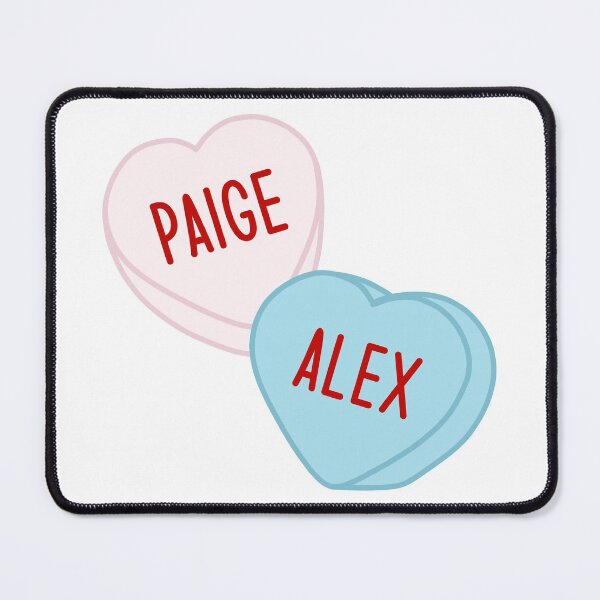 Item preview, Paige & Alex Candy Hearts designed and sold by jesimink.