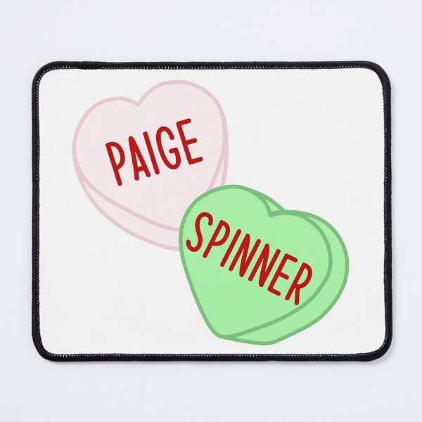 Item preview, Paige & Spinner Candy Hearts designed and sold by jesimink.