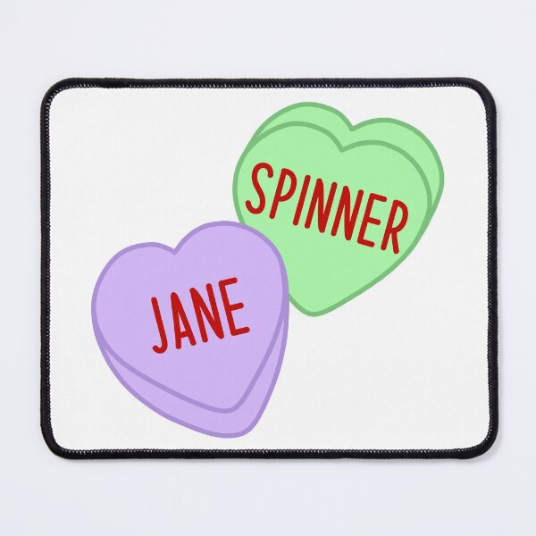 Item preview, Jane & Spinner Candy Hearts designed and sold by jesimink.