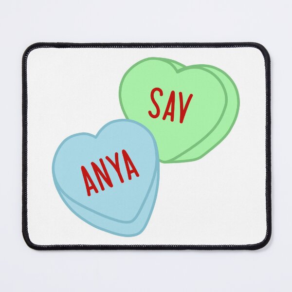 Item preview, Sav & Anya Candy Hearts designed and sold by jesimink.