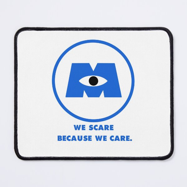 Item preview, We Scare Because We Care Monsters designed and sold by artninjaguy.