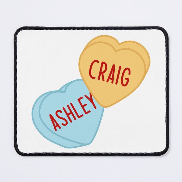 Item preview, Craig & Ashley Candy Hearts designed and sold by jesimink.