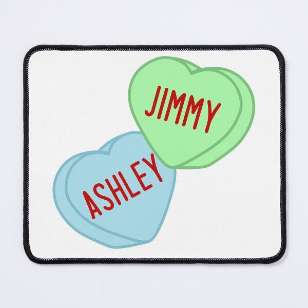 Item preview, Jimmy & Ashley Candy Hearts designed and sold by jesimink.