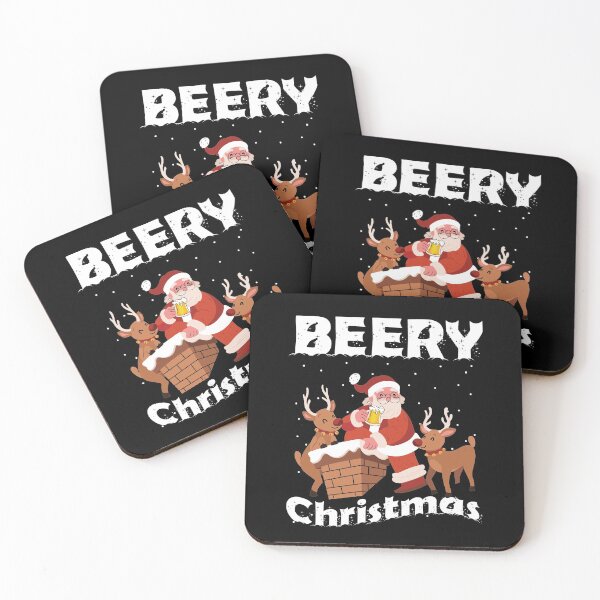 Item preview, Merry Christmas - Beery Christmas Santa Claus gift designed and sold by Lenny Stahl.