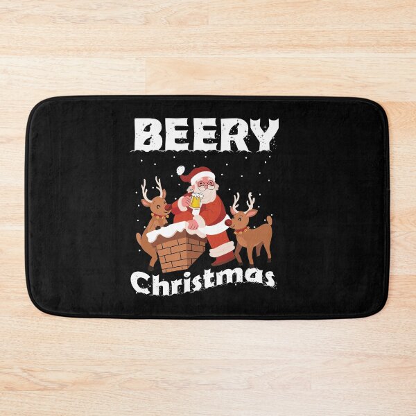 Item preview, Merry Christmas - Beery Christmas Santa Claus gift designed and sold by Lenny Stahl.