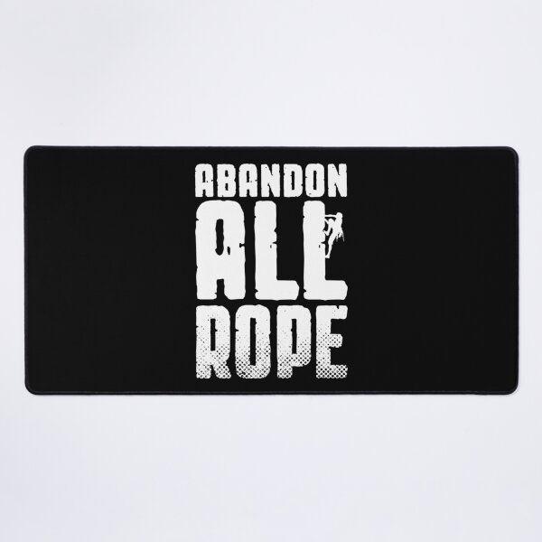 Item preview, Free Solo Rock Climber Abandon All Rope designed and sold by GrandeDuc.