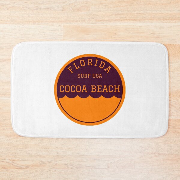 Item preview, Cocoa Beach Florida Vintage Retro Surf USA Travel Vacation Summer Sunset Beach designed and sold by tmartinezta.