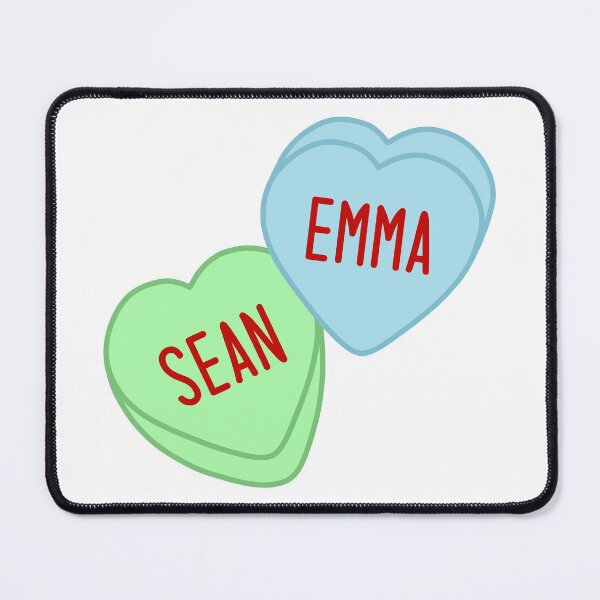 Item preview, Emma & Sean Candy Hearts designed and sold by jesimink.