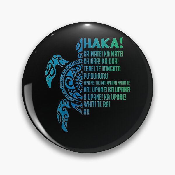 Item preview, New Zealand Haka Ka Mate Song Turtle Rugby Maori designed and sold by Lenny Stahl.