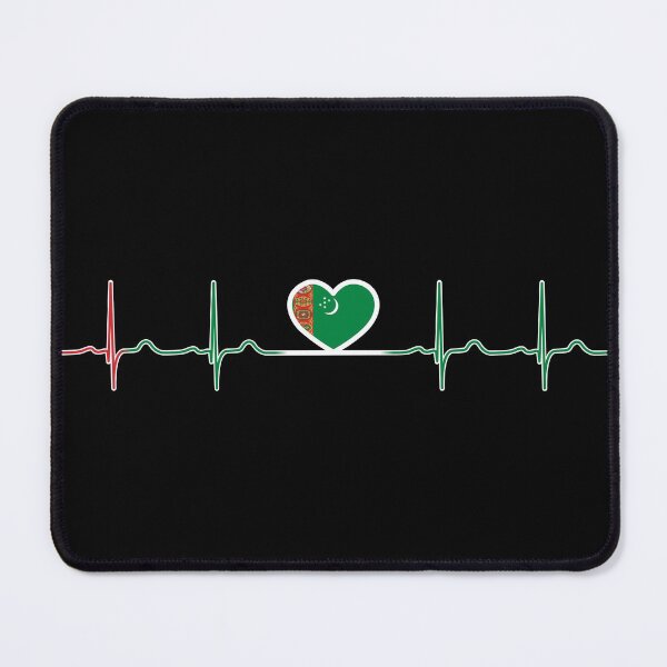 Item preview, Heartbeat Turkmenistan designed and sold by Heartbeatsalad.