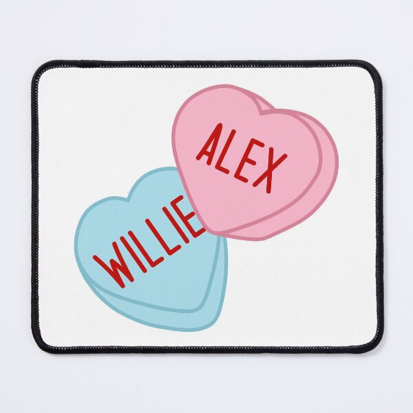 Item preview, Alex & Willie Candy Hearts designed and sold by jesimink.