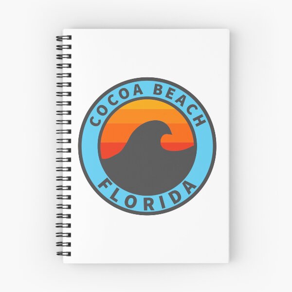 Item preview, Cocoa Beach Florida Vintage Retro Surf USA Travel Vacation Summer Sunset Beach designed and sold by tmartinezta.