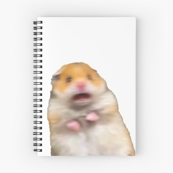 Item preview, Scared hamster meme designed and sold by HelpMePayRent.