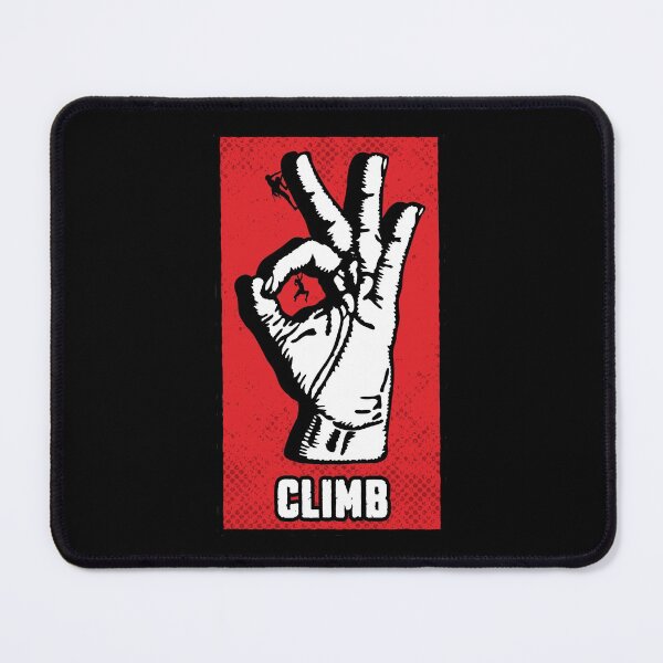 Item preview, Free Solo Rock Climber OK Fingers designed and sold by GrandeDuc.