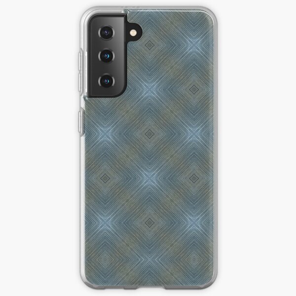 Soft Blue Pattern Samsung Galaxy Soft Case