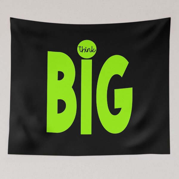 Item preview, think BIG designed and sold by sandpiperstudio.