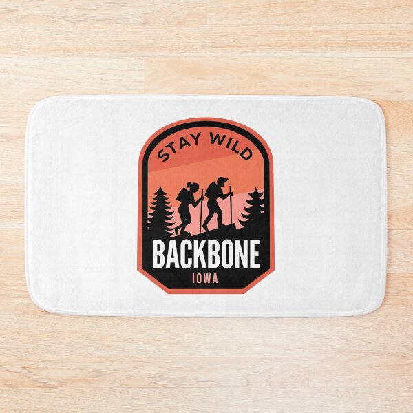 Item preview, Backbone Iowa Hiking in Nature designed and sold by HalpinDesign.