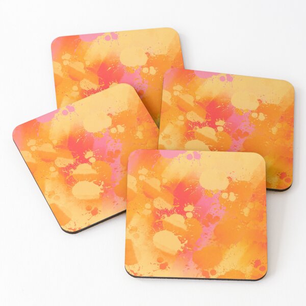 Item preview, Pink and Orange Splatter designed and sold by rmcbuckeye.