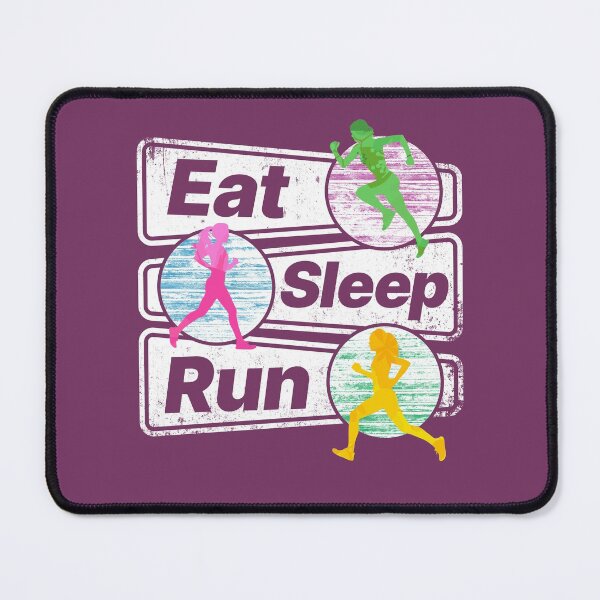 Item preview, Eat Sleep Run - Female Running Quote designed and sold by FontGraphics.