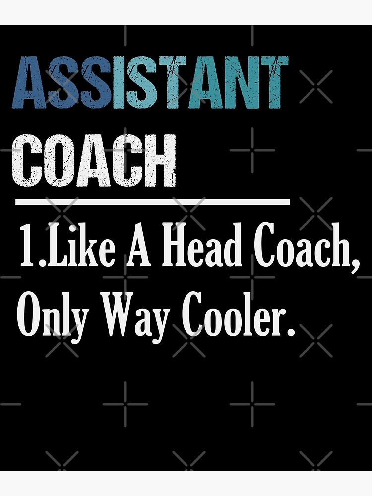 Shop Assistant Coach Funny Sports Coaching Gift T Shirts 