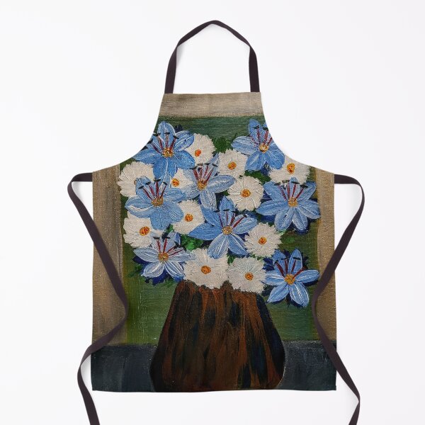 Item preview, Some lillys and carnations in a bronze vase designed and sold by kkartwork.