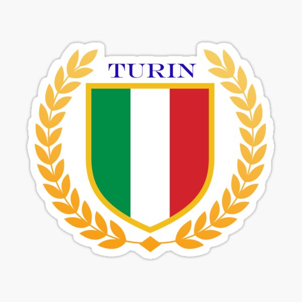 Turin Italy Sticker