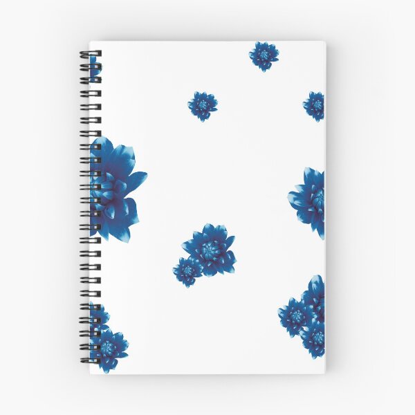 Item preview, Little Blue Handpainted Flowers designed and sold by PrimeDesignShop.