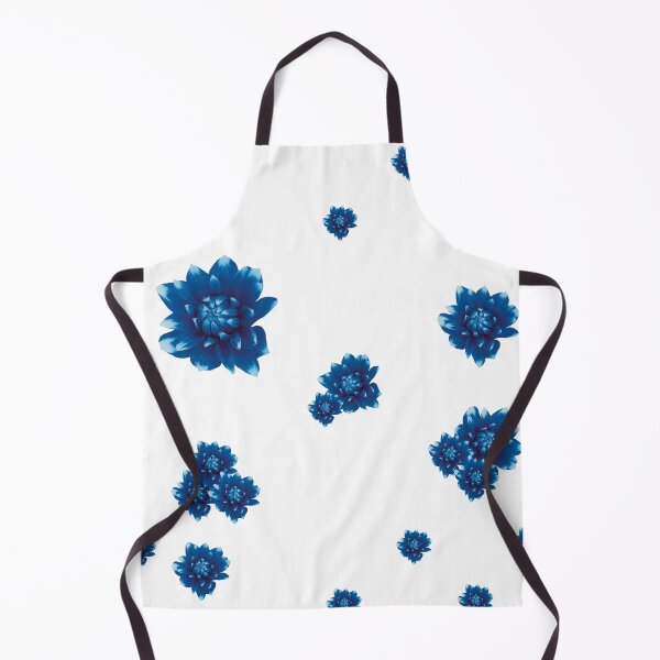 Item preview, Little Blue Handpainted Flowers designed and sold by PrimeDesignShop.