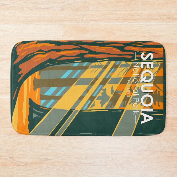 Item preview, Sequoia National Park Giant Sequoia Trees California Vintage designed and sold by KrisSidDesigns.
