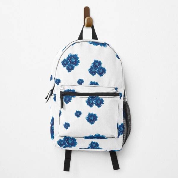 Item preview, Little Blue Handpainted Flowers designed and sold by PrimeDesignShop.