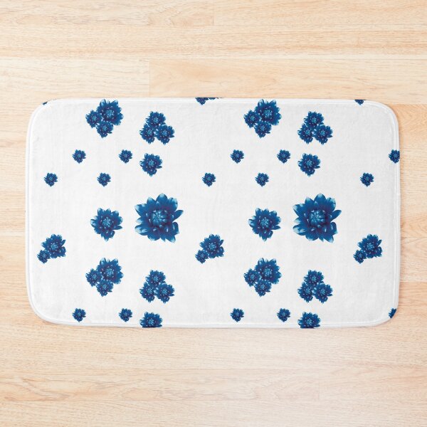 Item preview, Little Blue Handpainted Flowers designed and sold by PrimeDesignShop.
