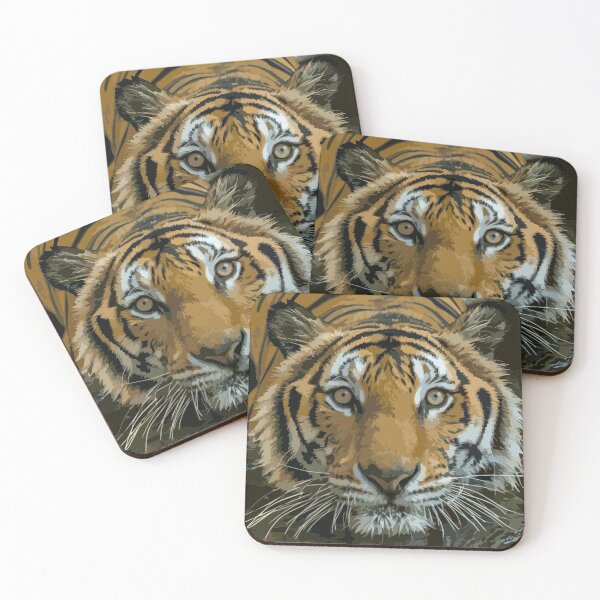 Item preview, The tiger that watches its prey. designed and sold by Karine Dupras.