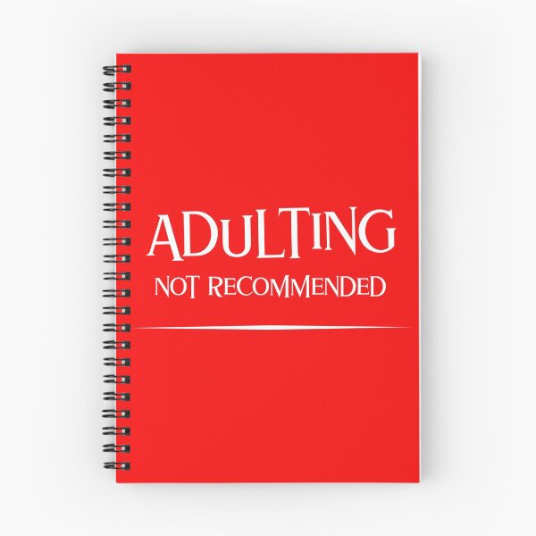Item preview, Adulting Not Recommended Funny Adult Humor  designed and sold by Zuuag.