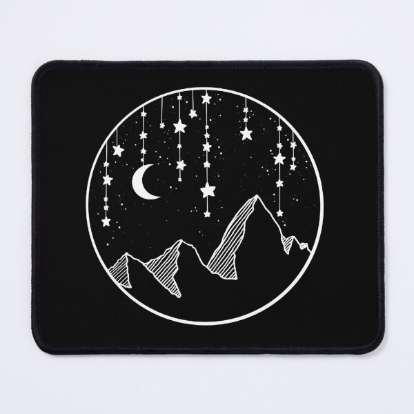 Item preview, Starry Night over the mountain tops designed and sold by HighFives555.