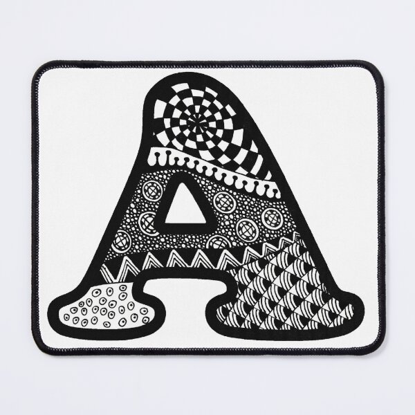 Item preview, Letter A (Big & Centered) designed and sold by DreamWearin.
