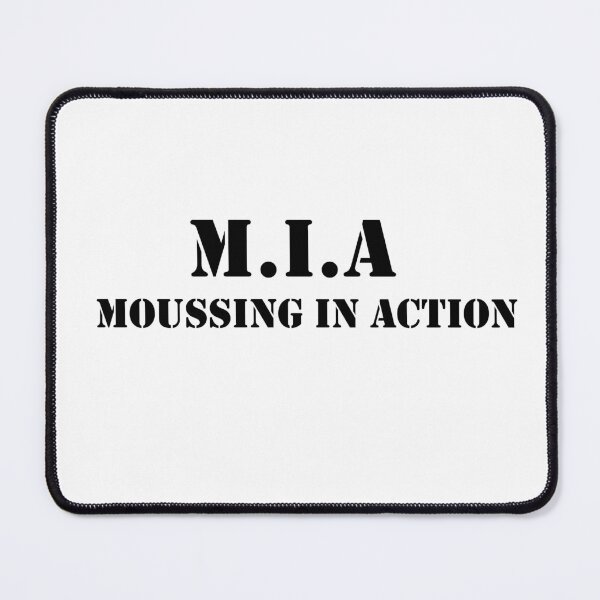 Item preview,  Moussing In Action Funny Hairdressing / Barbering Pun ( Black ) designed and sold by RomeoSketches.