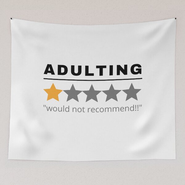 Item preview, Adulting would not recommend designed and sold by foramelie.