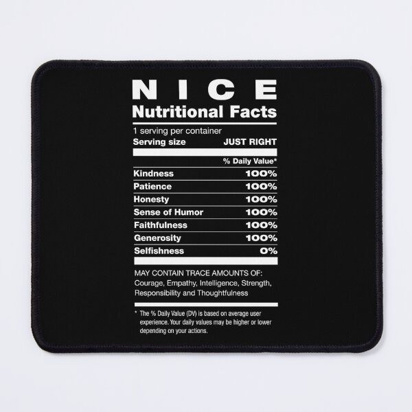 Item preview, Nice Nutritional Facts Ingredients Christmas designed and sold by GrandeDuc.