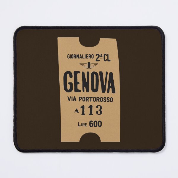 Item preview, Genova Train Ticket designed and sold by jesimink.