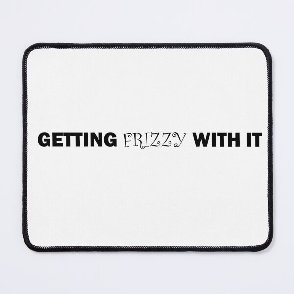 Item preview,  Getting Frizzy With It Funny Hairdressing / Barbering Pun (Black) designed and sold by RomeoSketches.