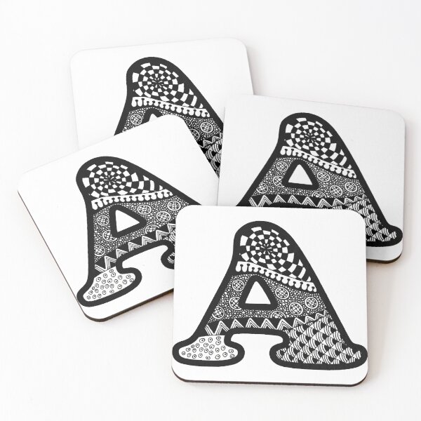 Item preview, Letter A (Big & Centered) designed and sold by DreamWearin.