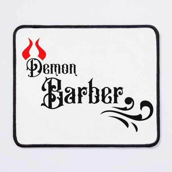 Item preview, Demon Barber Barbering Puns ( Black ) designed and sold by RomeoSketches.